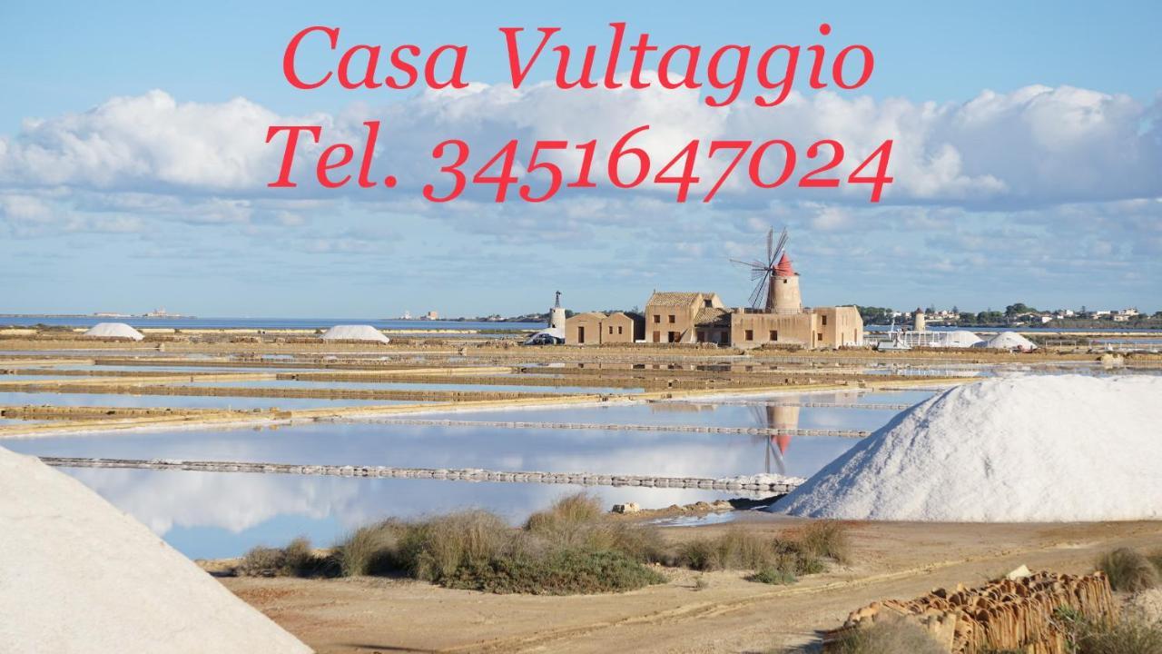 Vila Casa Vultaggio Marsala Exteriér fotografie